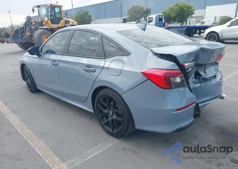 2024 Honda Civic Sport из США, поврежденный, VIN 2HGFE2F57RH528056